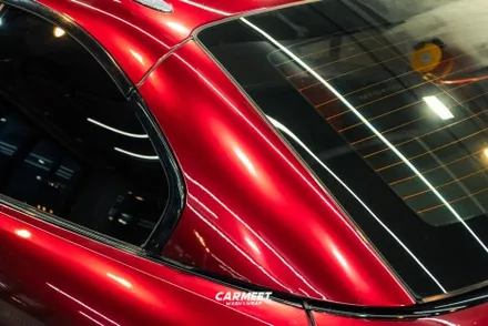 부산명지랩핑 bmw M4 컨버터블 고광택 전체랩핑 시공기 / 부산 강서구