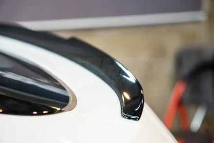 부산 BMW X6 순정 스포일러 랩핑 스포티한 포인트 만들기 / 부산 명지동