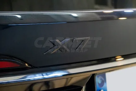 부산 BMW X7 실내랩핑 핸들카본랩핑 블랙 레터링 교체 후기 / 부산 명지동