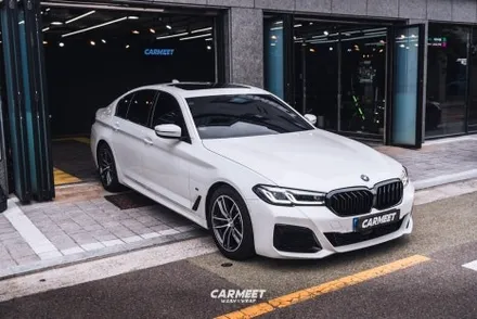 부산 랩핑 bmw 520i G30 크롬죽이기 윈도우몰딩 에어벤트 크롬딜리트 / 부산 명지동
