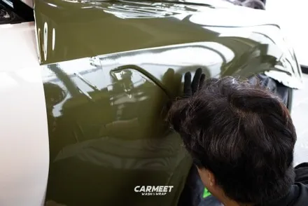 부산 랩핑 BMW M3 신형 3시리즈 고광택 전체랩핑 시공 후기 / 부산 명지동