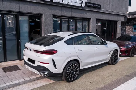 부산 BMW X6 순정 스포일러 랩핑 스포티한 포인트 만들기 / 부산 명지동
