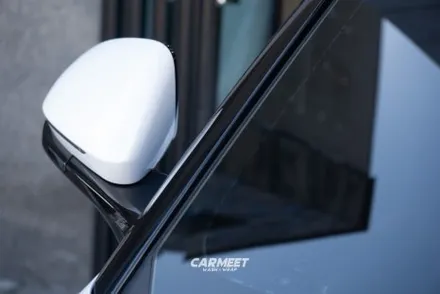 부산 BYD 씨라이언7 투톤랩핑전문점 고광택블랙 (명지 에코델타) / 부산 명지동