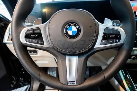 부산 BMW X7 실내랩핑 핸들카본랩핑 블랙 레터링 교체 후기 / 부산 명지동