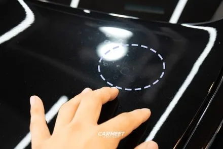 부산 강서구 명지 BMW 7시리즈 석회물 제거 광택과 유리막코팅 / 부산 명지동