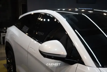부산 BYD 씨라이언7 투톤랩핑전문점 고광택블랙 (명지 에코델타) / 부산 명지동