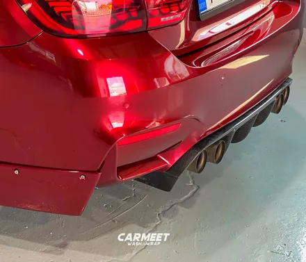 부산명지랩핑 bmw M4 컨버터블 고광택 전체랩핑 시공기 / 부산 강서구