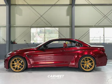 부산명지랩핑 bmw M4 컨버터블 고광택 전체랩핑 시공기 / 부산 강서구