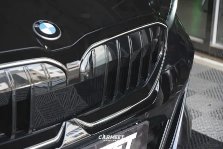 부산랩핑 G60 BMW 530i 그릴 블랙 랩핑 신형 5시리즈 크롬죽이기 / 부산 명지동