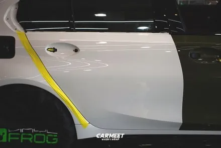 부산 랩핑 BMW M3 신형 3시리즈 고광택 전체랩핑 시공 후기 / 부산 명지동