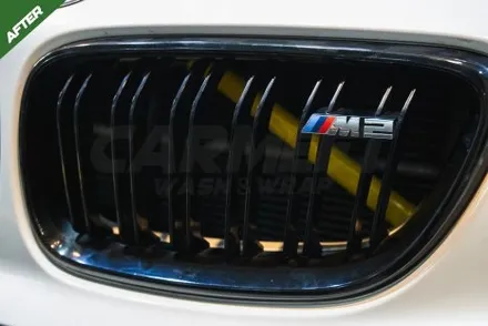 부산 랩핑 bmw M2 루프스킨 카본 스트럿바 랩핑 (김해 창원) / 부산 명지동