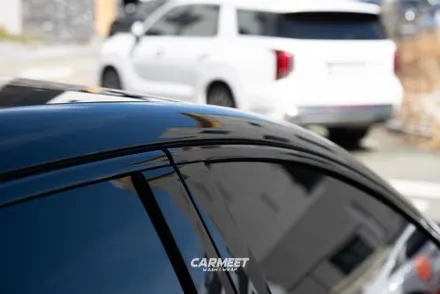 부산 BYD 씨라이언7 투톤랩핑전문점 고광택블랙 (명지 에코델타) / 부산 명지동