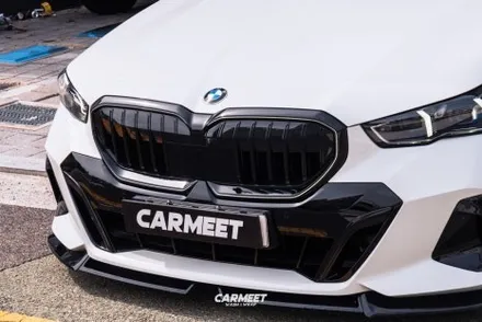 [공지] 부산 BMW 그릴 랩핑 5시리즈 G60 아이코닉글로우 시공 / 부산 명지동