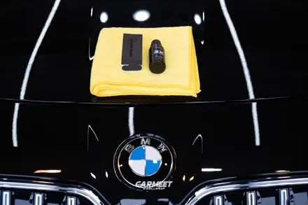 부산 강서구 명지 BMW 7시리즈 석회물 제거 광택과 유리막코팅 / 부산 명지동