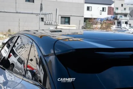 부산 BYD 씨라이언7 투톤랩핑전문점 고광택블랙 (명지 에코델타) / 부산 명지동