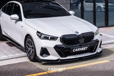 [공지] 부산 BMW 그릴 랩핑 5시리즈 G60 아이코닉글로우 시공 / 부산 명지동