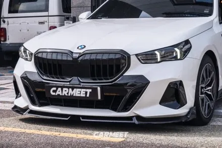 [공지] 부산 BMW 그릴 랩핑 5시리즈 G60 아이코닉글로우 시공 / 부산 명지동