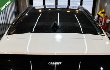 부산 포인트 랩핑 스포티지 도어캐치 스포일러 부분 시공 (명지 에코델타) / 부산 명지동