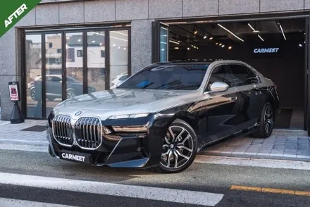 부산 명지 랩핑 BMW 7시리즈 듀오톤 투톤 옵션 시공 후기 / 부산 명지동