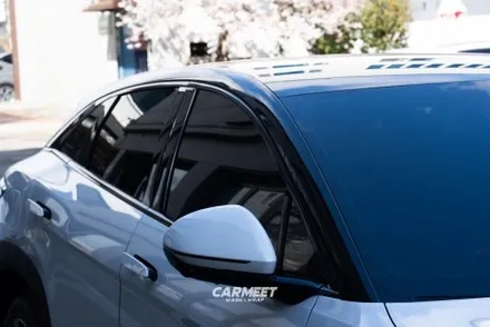 부산 BYD 씨라이언7 투톤랩핑전문점 고광택블랙 (명지 에코델타) / 부산 명지동