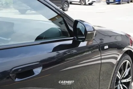 부산랩핑 G60 BMW 530i 그릴 블랙 랩핑 신형 5시리즈 크롬죽이기 / 부산 명지동