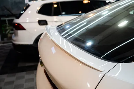 부산 BMW X6 순정 스포일러 랩핑 스포티한 포인트 만들기 / 부산 명지동