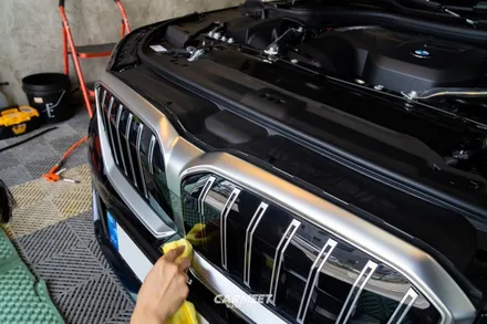 부산 그릴랩핑 BMW G60 키드니그릴 전문 카밋 후기 (명지 에코델타) / 부산 명지동