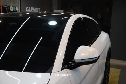 부산 BYD 씨라이언7 투톤랩핑전문점 고광택블랙 (명지 에코델타) / 부산 명지동