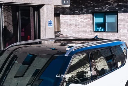 부산 ev9 크롬죽이기 투톤랩핑 시공으로 블랙팩 완성하기 (명지 카밋워시앤랩) / 부산 강서구