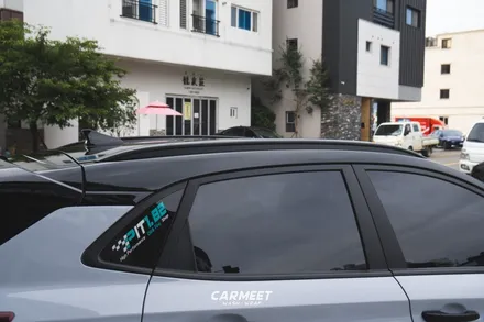 부산 명지 랩핑 코나N 레드포인트 죽이기 카본본넷 필러 투톤 만들기 / 부산 명지동