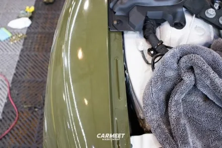 부산 랩핑 BMW M3 신형 3시리즈 고광택 전체랩핑 시공 후기 / 부산 명지동