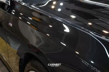 부산 강서구 명지 BMW 7시리즈 석회물 제거 광택과 유리막코팅 / 부산 명지동