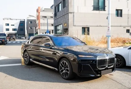 부산 명지 랩핑 BMW 7시리즈 듀오톤 투톤 옵션 시공 후기 / 부산 명지동