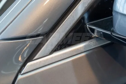 부산 랩핑 bmw 5시리즈 크롬죽이기 드레스업과 물때 가리기 / 부산 명지동