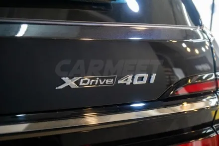 부산 BMW X7 실내랩핑 핸들카본랩핑 블랙 레터링 교체 후기 / 부산 명지동
