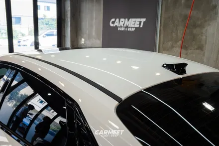 부산 루프스킨 아반떼N 루프와 레드죽이기 랩핑 (명지 에코델타) / 부산 명지동