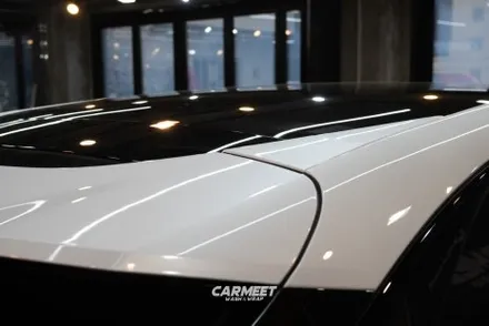 부산 BYD 씨라이언7 투톤랩핑전문점 고광택블랙 (명지 에코델타) / 부산 명지동
