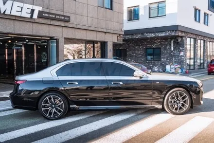 부산 명지 랩핑 BMW 7시리즈 듀오톤 투톤 옵션 시공 후기 / 부산 명지동
