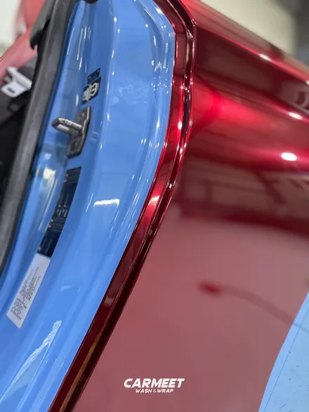 부산명지랩핑 bmw M4 컨버터블 고광택 전체랩핑 시공기 / 부산 강서구