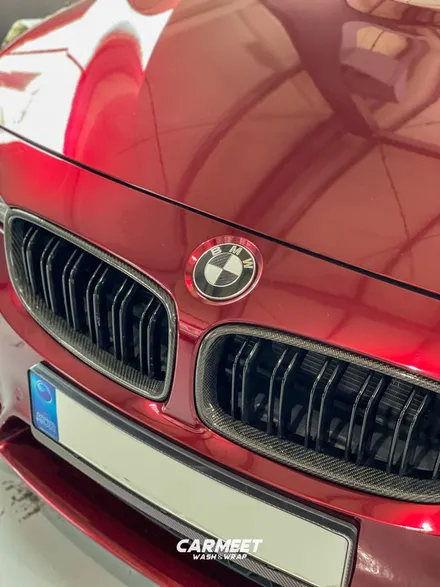 부산명지랩핑 bmw M4 컨버터블 고광택 전체랩핑 시공기 / 부산 강서구