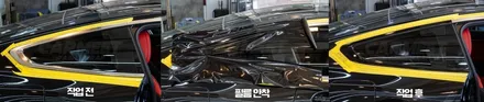 부산 BMW 크롬죽이기 전문점 카밋워시앤랩 850i 시공 / 부산 명지동