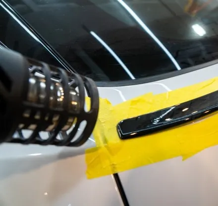부산 BMW X6 순정 스포일러 랩핑 스포티한 포인트 만들기 / 부산 명지동