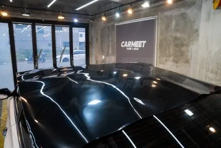 부산 루프스킨 아반떼 고광택 필름으로 루프 랩핑 (김해 창원) / 부산 명지동