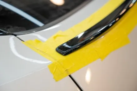 부산 BMW X6 순정 스포일러 랩핑 스포티한 포인트 만들기 / 부산 명지동