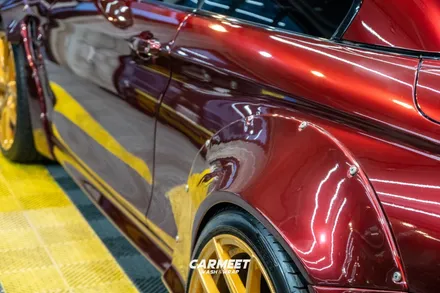 부산명지랩핑 bmw M4 컨버터블 고광택 전체랩핑 시공기 / 부산 강서구