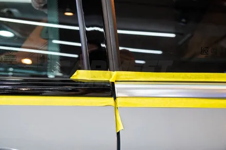 부산 크롬죽이기 BMW 전문 X7 윈도우 몰딩 (명지 창원 김해) / 부산 명지동