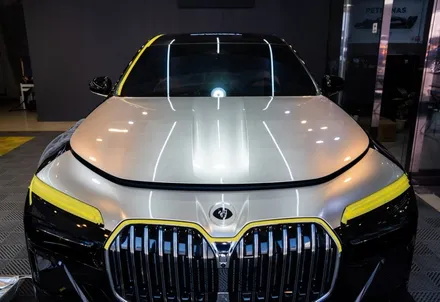 부산 명지 랩핑 BMW 7시리즈 듀오톤 투톤 옵션 시공 후기 / 부산 명지동