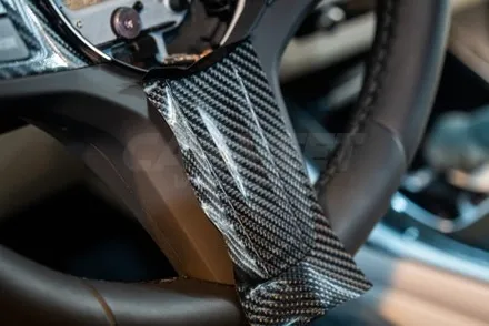 부산 BMW X7 실내랩핑 핸들카본랩핑 블랙 레터링 교체 후기 / 부산 명지동
