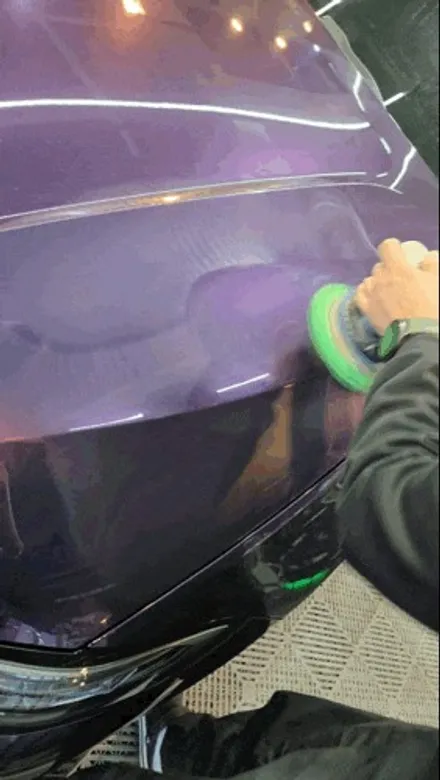 부산 전체랩핑 고광택 필름으로 내 차 컬러 바꾸기 (명지 에코델타) / 부산 명지동