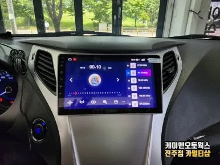 전주 그랜져HG 안드로이드 올인원 자동차 카카오네비 사용법 / 전주 덕진동